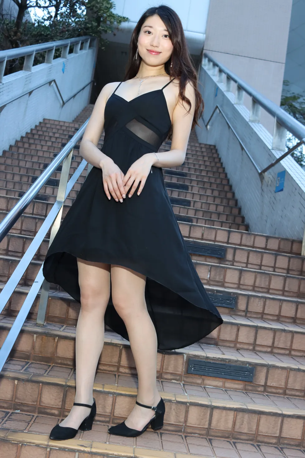 [Mzsock] NO.106 Wu Xiaokui Park black dress street photography#[61P]-61